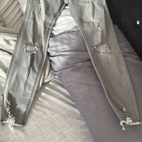 Gray Shein Pants Womens Medium - Picture 2 of 2